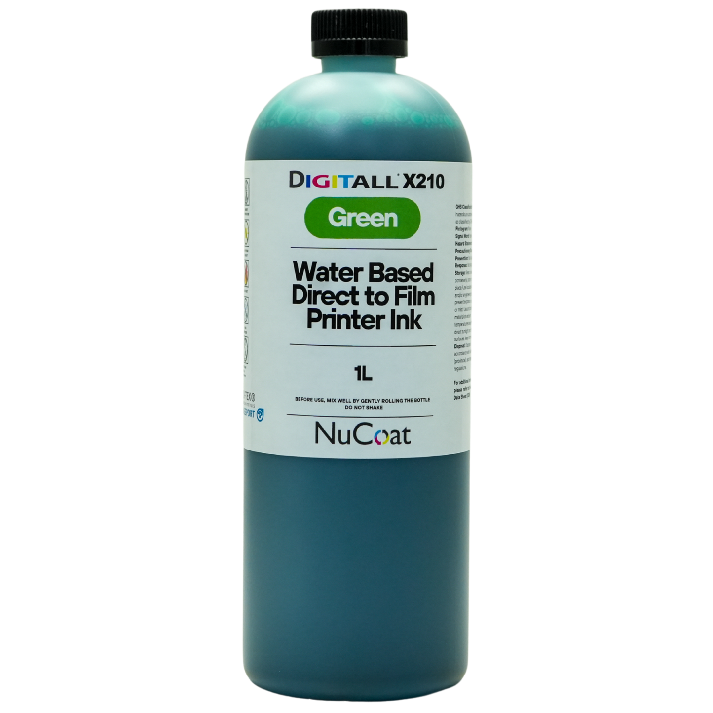 DIGITALL X210 Orange and Green DTF Inks 1 Liter Bottle