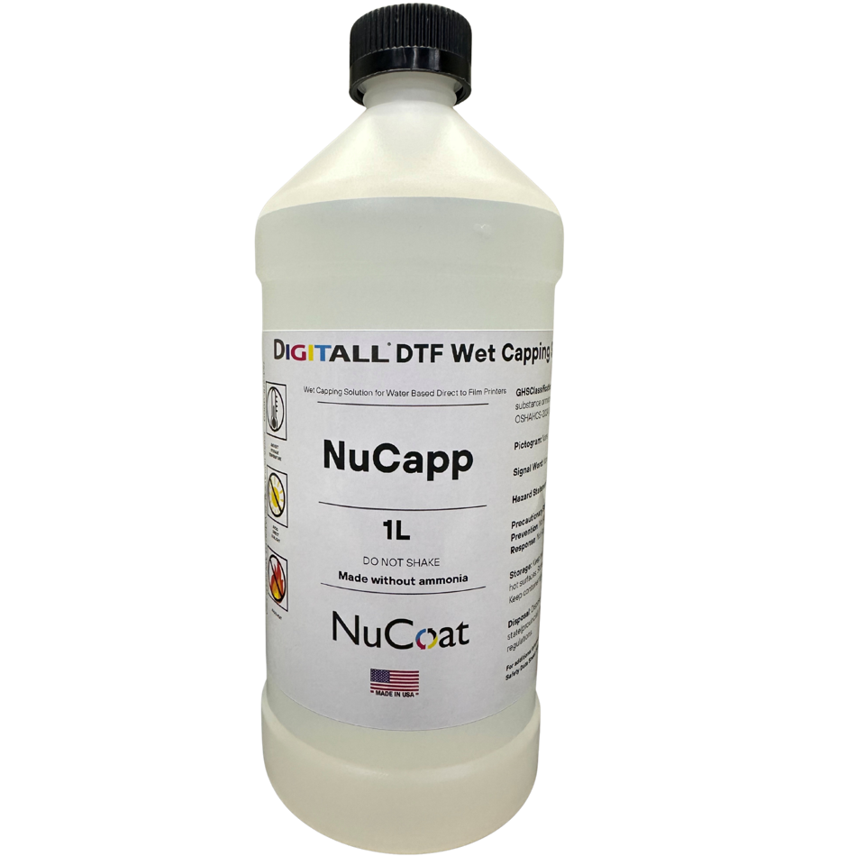 NuCapp DTF Capping Solution 1 Liter Bottle