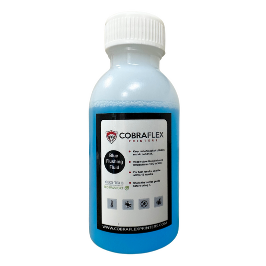 Printer Head Flushing Solution (Blue) 100 milliliters