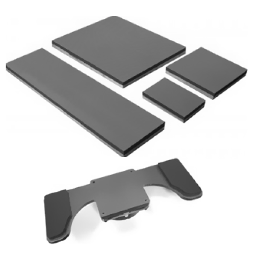 Heat Press Platens Set - Quick Release (only available on electric units)
