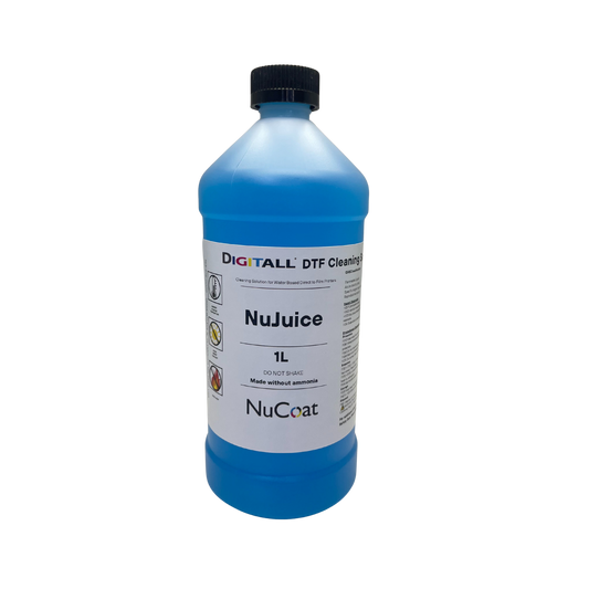 NuJuice DTF Cleaning Solution 1 Liter Bottle
