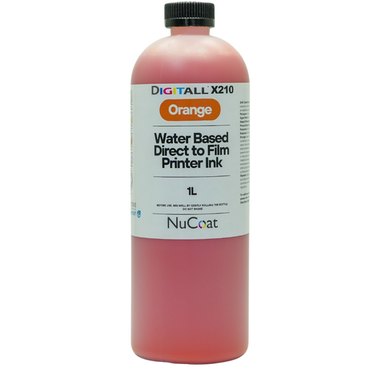 DIGITALL X210 Orange and Green DTF Inks 1 Liter Bottle