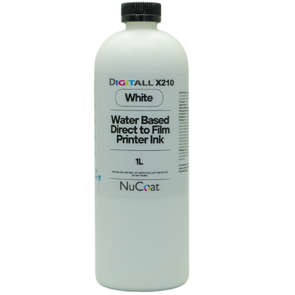 DIGITALL X210 CMYKW DTF Inks 1 Liter Bottle