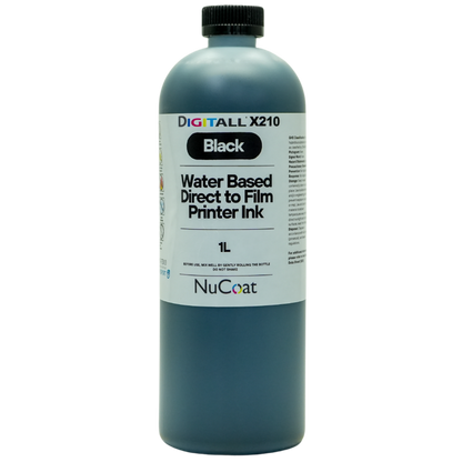 DIGITALL X210 CMYKW DTF Inks 1 Liter Bottle