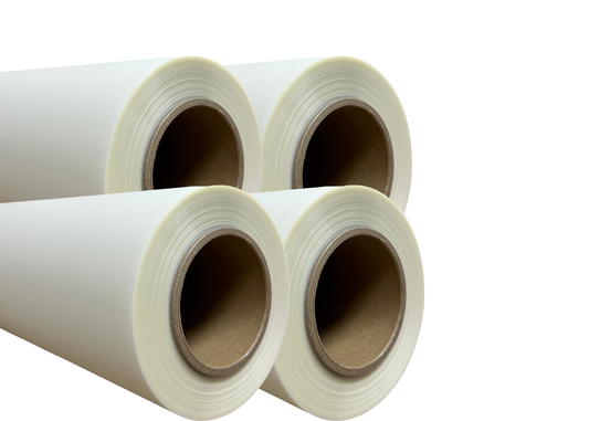 13" x 325', Qty 4, DTF (Powder) Transfer Film Roll, Cold/Hot Peel