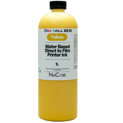 DIGITALL X210 CMYKW DTF Inks 1 Liter Bottle