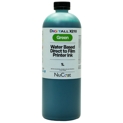 DIGITALL X210 Orange and Green DTF Inks 1 Liter Bottle