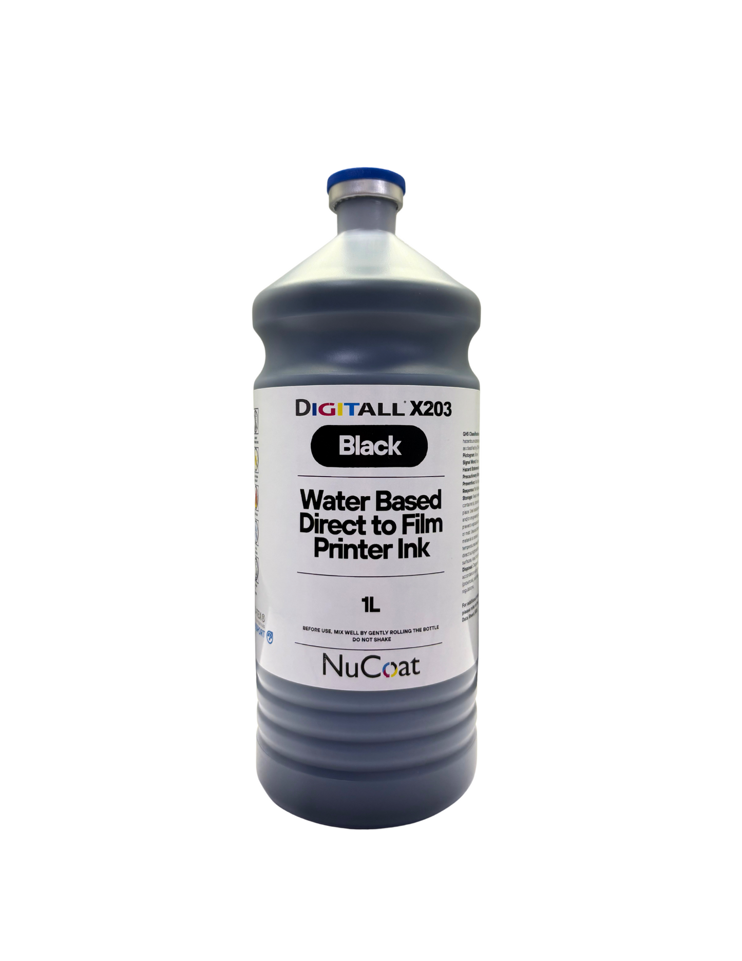 Digitall X203 CMYKW DTF Inks 1 Liter Bottle