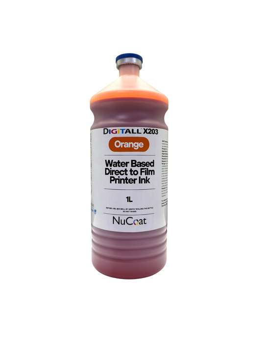 Digitall X203 Orange and Green DTF Inks 1 Liter Bottle