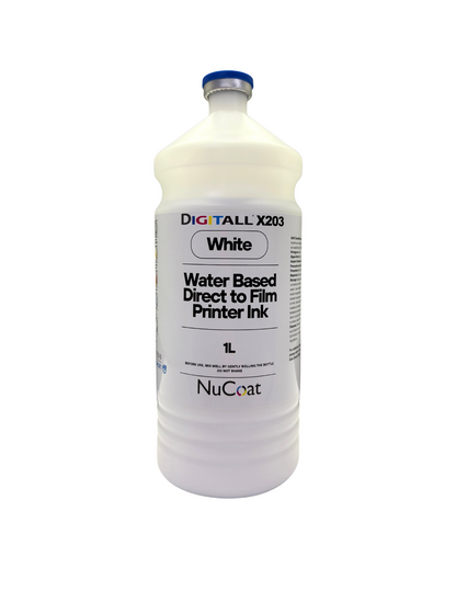 Digitall X203 CMYKW DTF Inks 1 Liter Bottle
