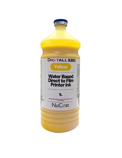 Digitall X203 CMYKW DTF Inks 1 Liter Bottle